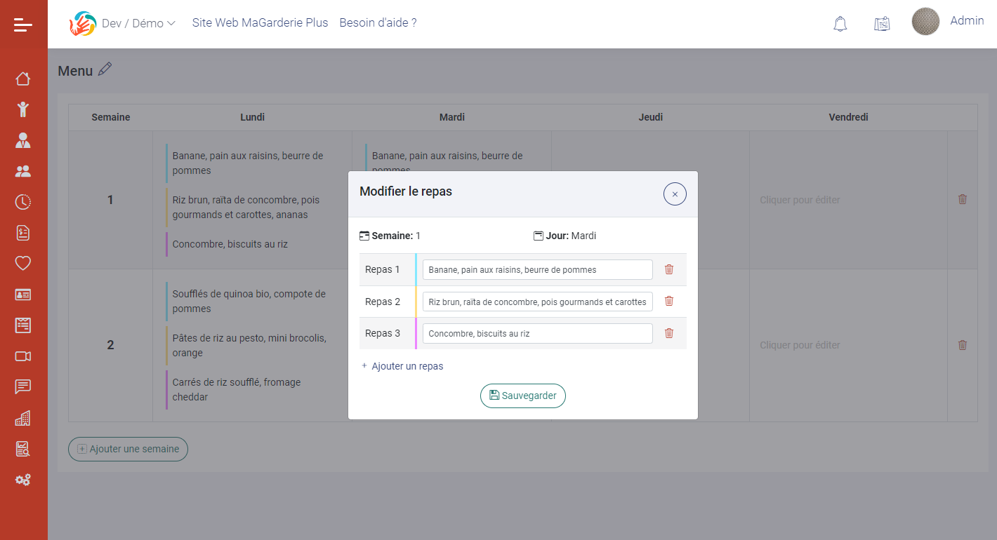 MaGarderie Plus Update