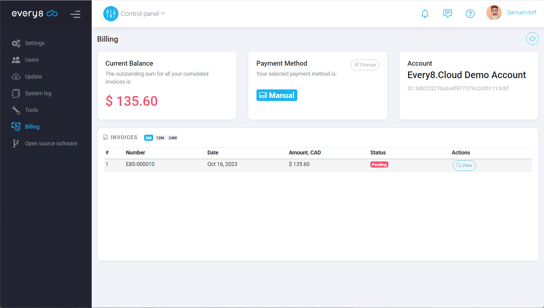 New Automatic Billing Module