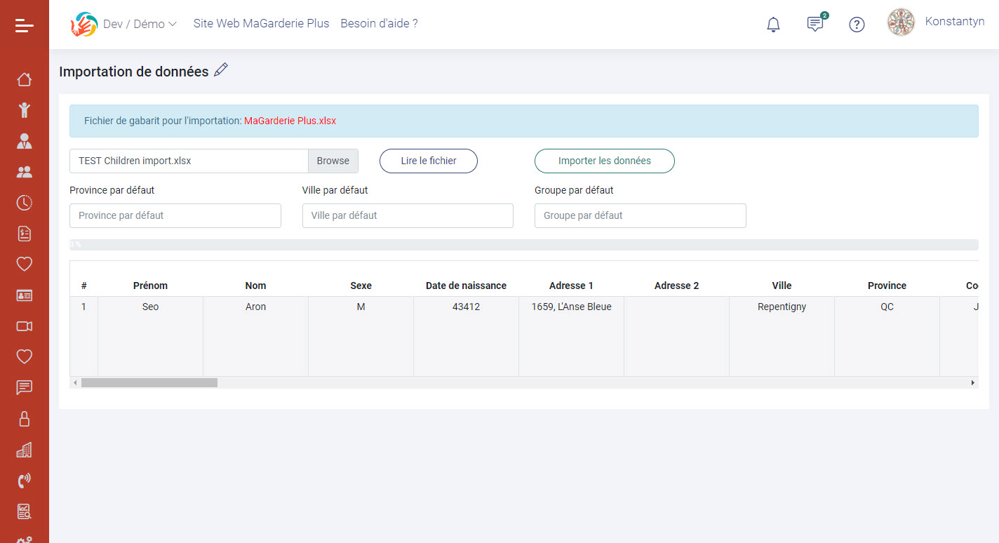 Simplified child and parent data import: Making our app even easier to use Simplified child and parent data import: Making our app even easier to use